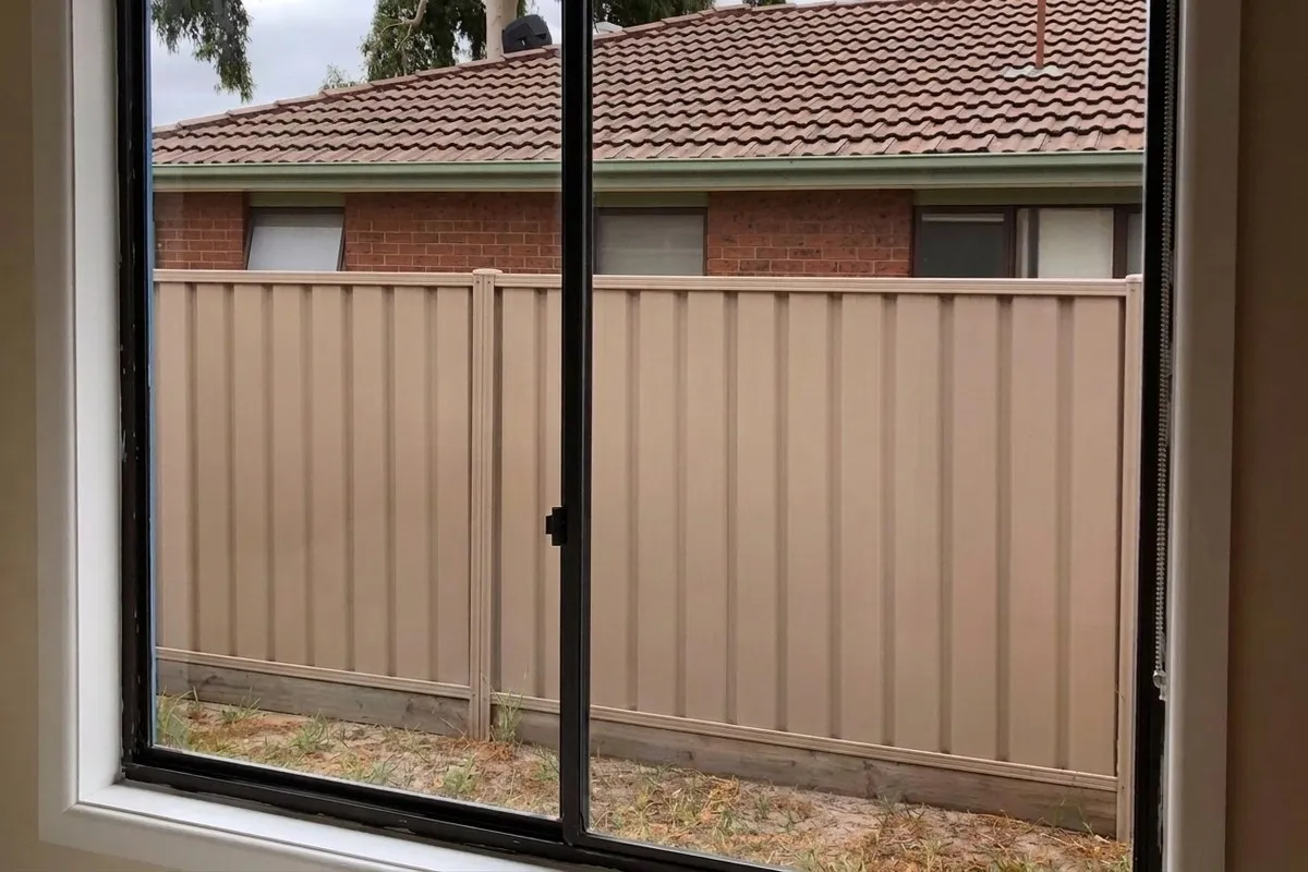 Window after cleaning by Mint Carpet Cleaning